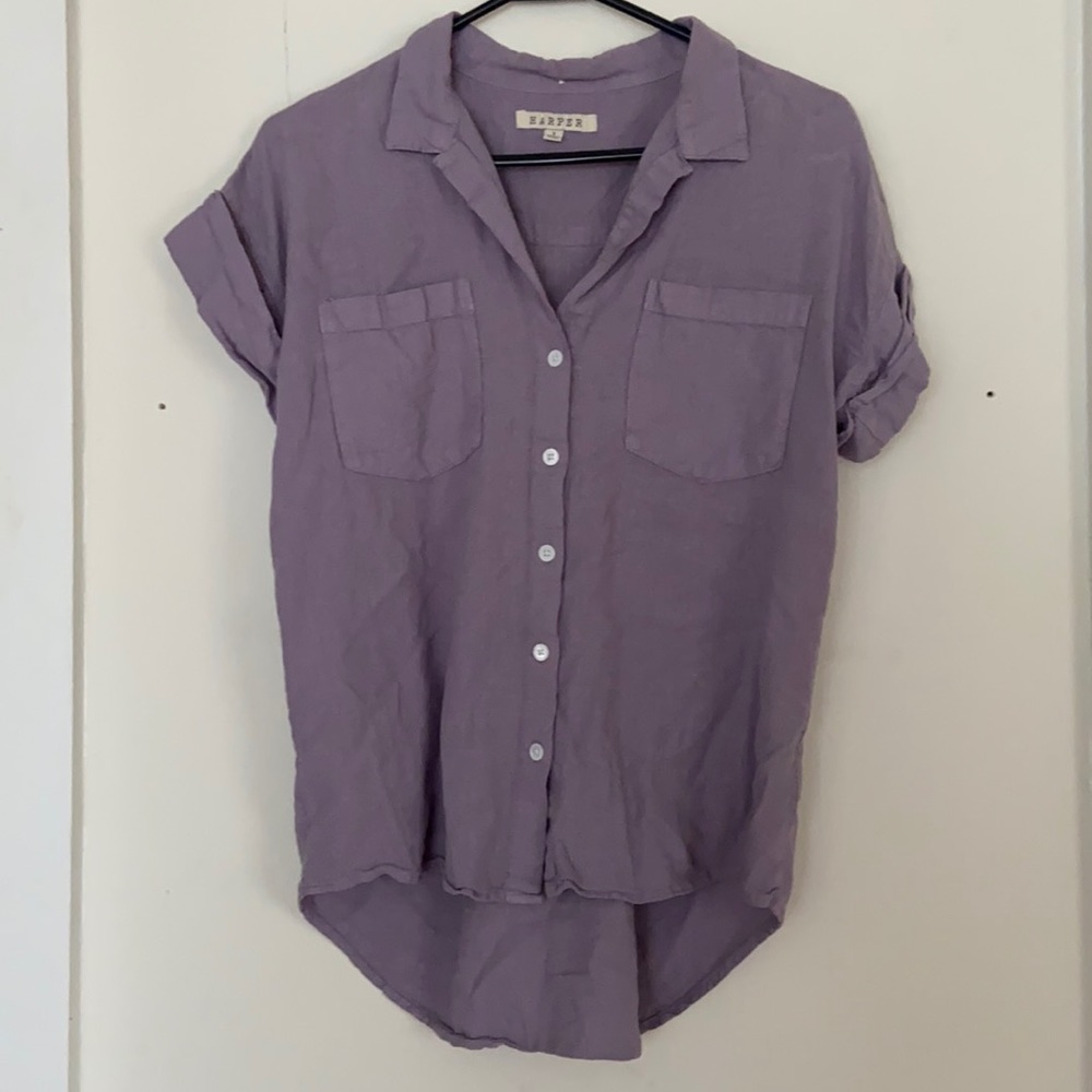 Purple HARPER shirt